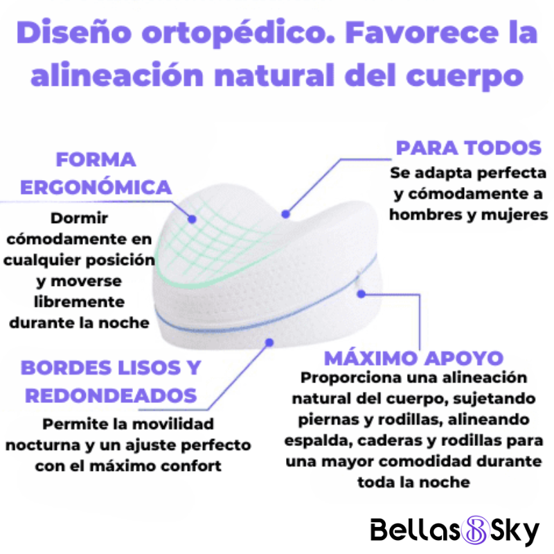 Almohada terapéutica para la espalda