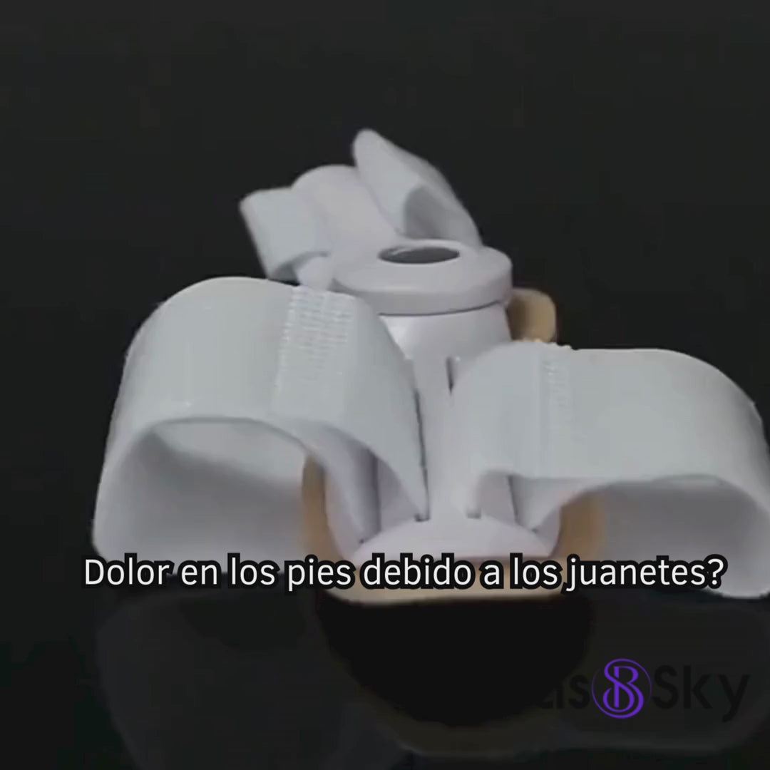 Corrector ortopédico para juanetes